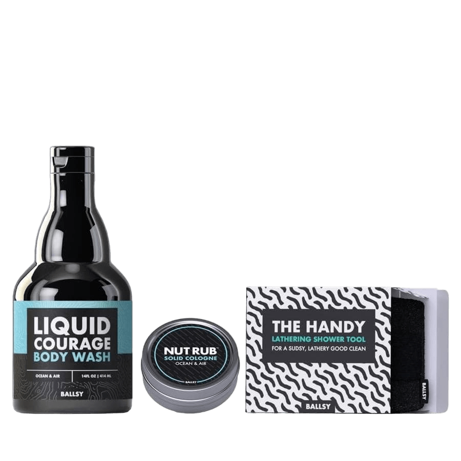 Liquid Courage, Nut Rub & Handy Bundle